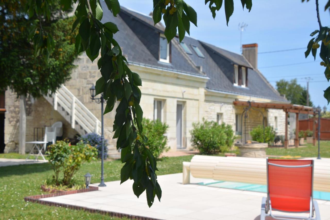 Bed and Breakfast La Récré Restigné Exterior foto
